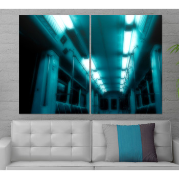 Subway Nightmare - Two Piece Poster