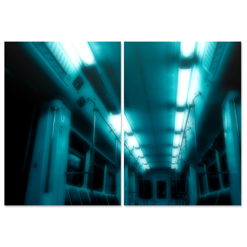 Mardr&ouml;m i Tunnelbanan - Tv&aring;delat Motiv