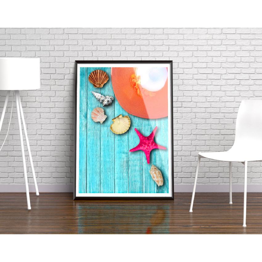 Summer Feelings - Turquoise Poster