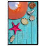 Summer Feelings - Turquoise Poster