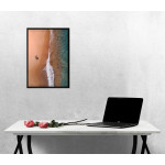 Surfare på en Beach - Tavla