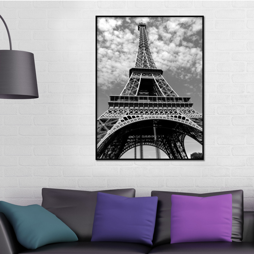 Eiffeltornet - Klassisk poster med fotografi