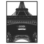 The Eiffel Tower in Paris - Big Black and White Poster