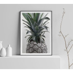 Trendig ananas poster 40x50cm | Fri frakt