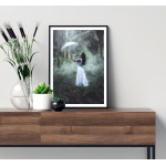 Umbrella Girl 50x70 cm fashion poster