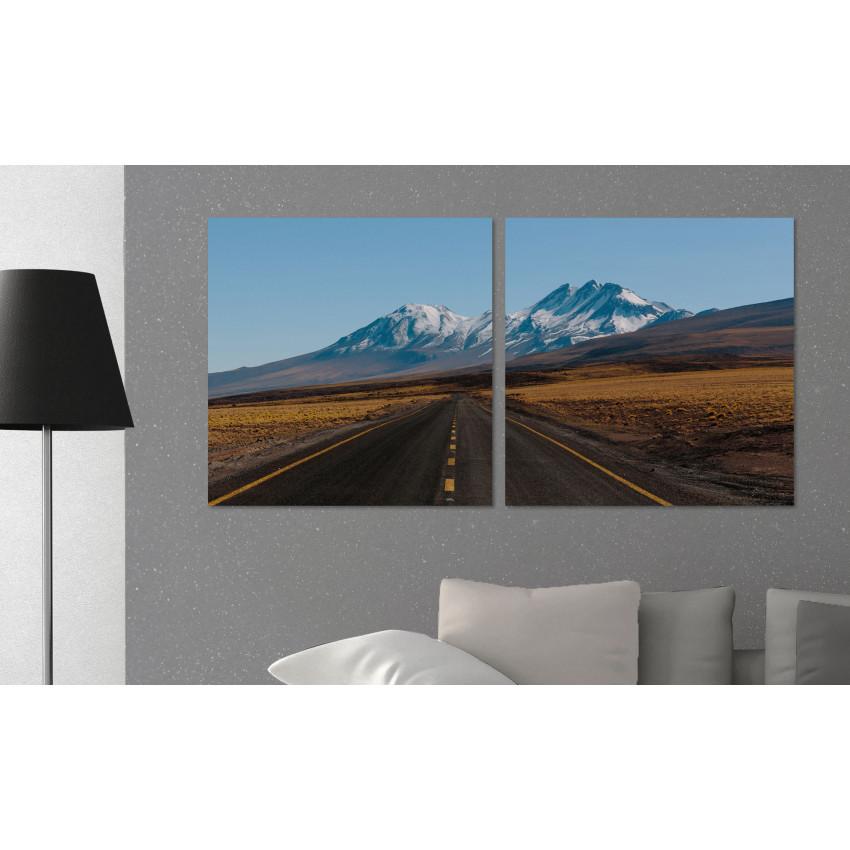 US Highway - Poster in Two Pieces