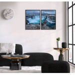 Waterfall on Iceland - Two Piece Poster