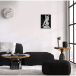 White Statue Woman - Simple Poster