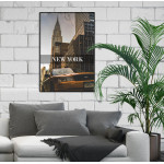 Yellow Cab - Cool Classic New York Poster