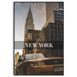 Yellow Cab - Cool Classic New York Poster