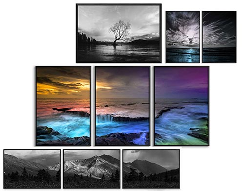 Tavlor och posters med vacker natur och skog