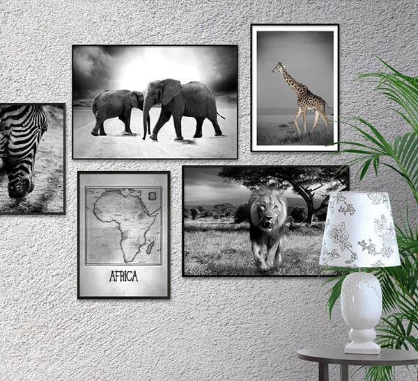 Posters med Afrika som tema